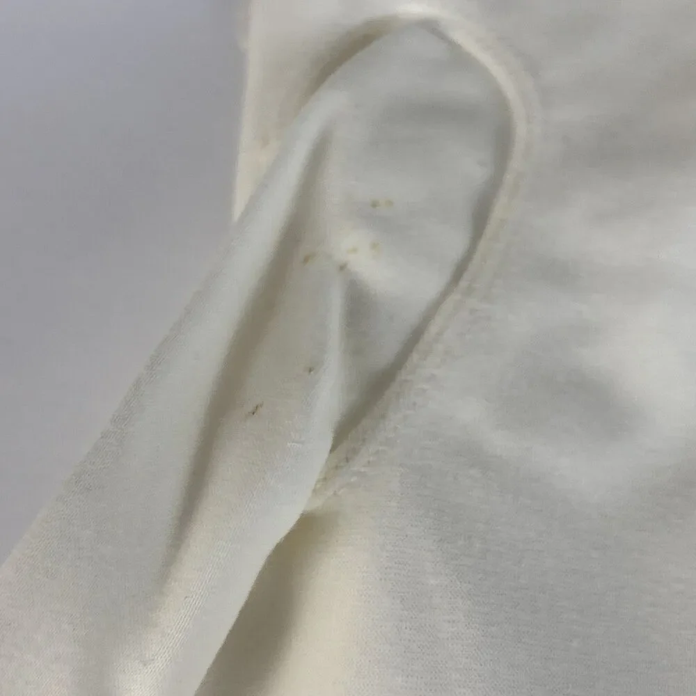 VTG Hansen Gloves White with Lace Size 7 Very Nice
